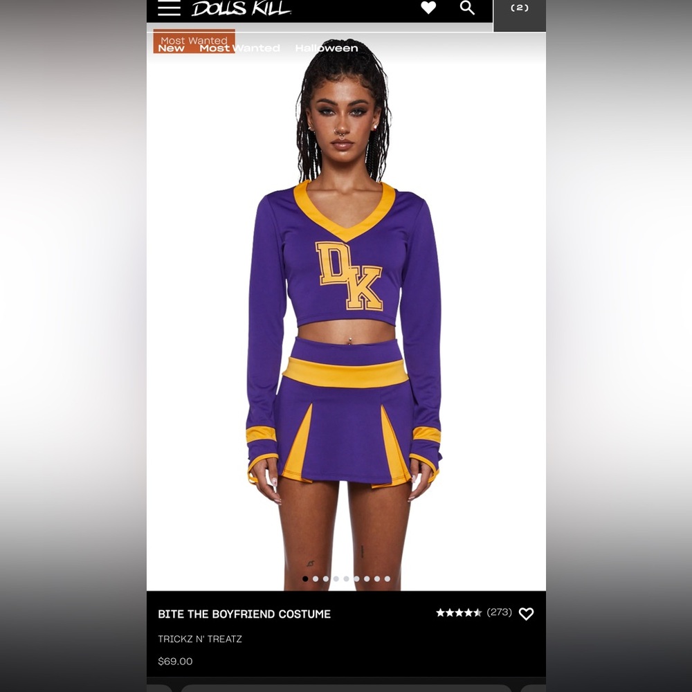 Purple and Yellow DK Cropped Sweater READ DESCRIPTION